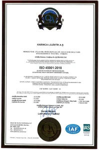 ISO 45001- İŞ SAĞLIĞI VE GÜVENLİĞİ YÖNETİM SİSTEMİ