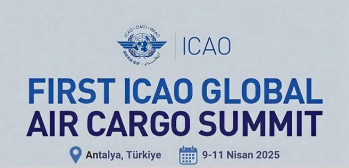 KARINCA Lojistik ekibi ICAO Global Air Cargo Summit 2025 duyurusu